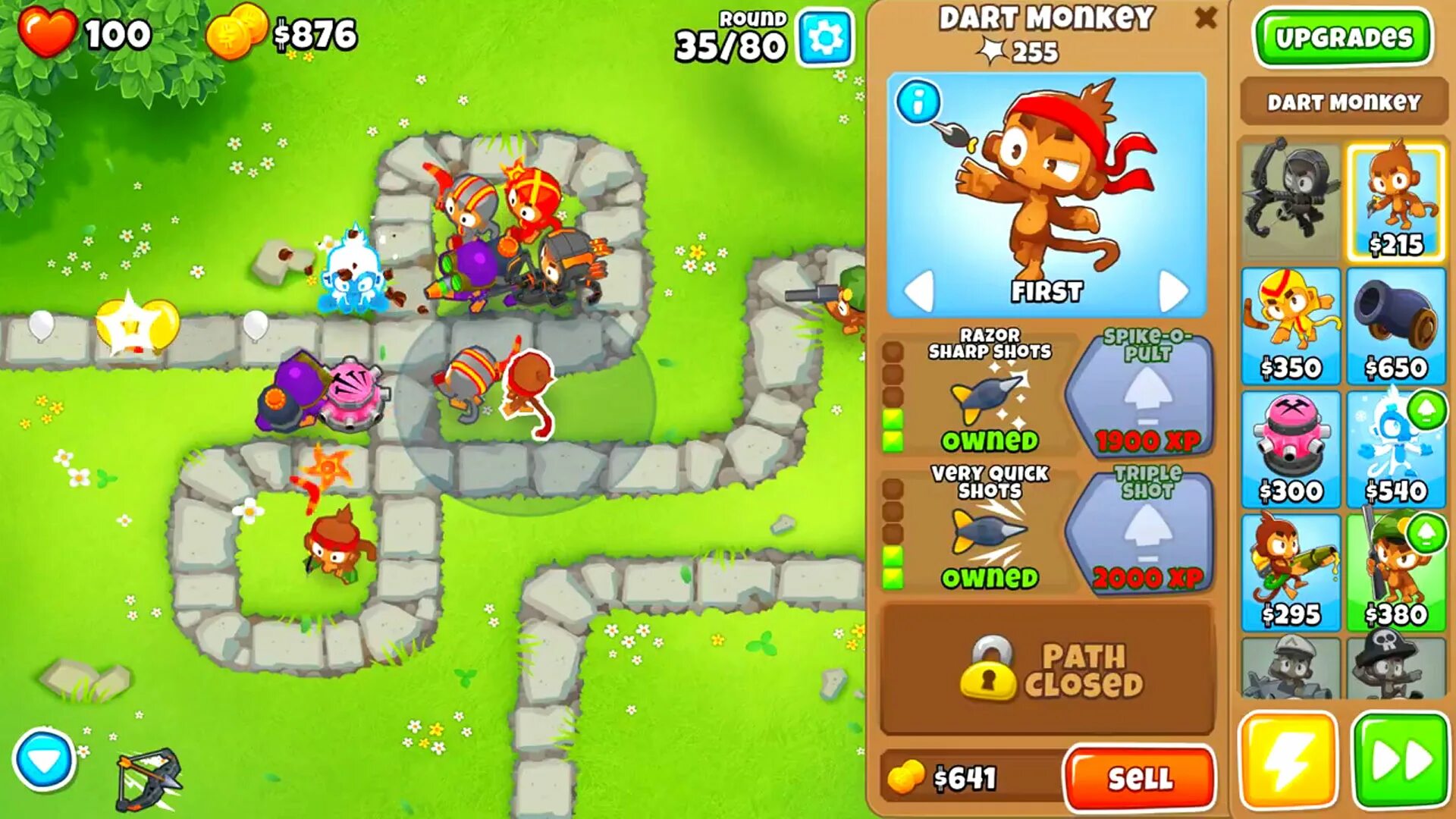 Блунс тд читы. Шипопульта bloons td 6. bloons td 6 друид. макака из bloons td 6. защита башни блунс персонажи.