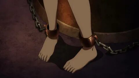 Foot tied up