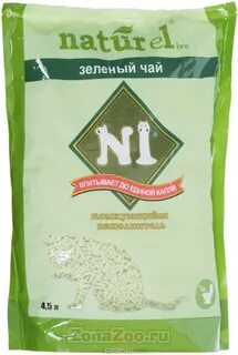 Наполнитель для кошачьего туалета зеленый