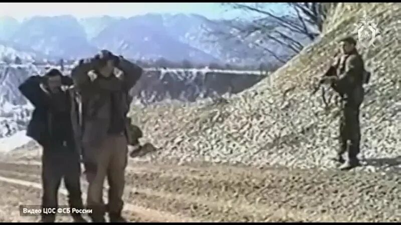 Террористы снимали видео нападения. Чеченский террорист 2000.