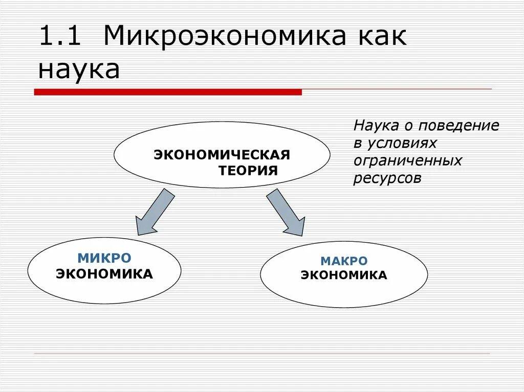 Микроэкономика как наука. Макроэкономика и Микроэкономика. Предметы изучения макроэкономики и микроэкономики. Объекты макро и микроэкономики.