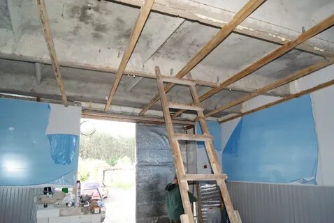 Утепляем потолок в гараже своими руками