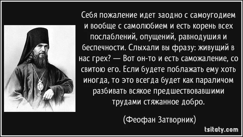 Сравнение я была самолюбива. Свт Феофан Затворник изречения. Высказывания Феофана Затворника. Феофан Затворник высказывания. Святые отцы о равнодушии.