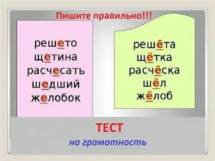 Как правильно писать грамотность