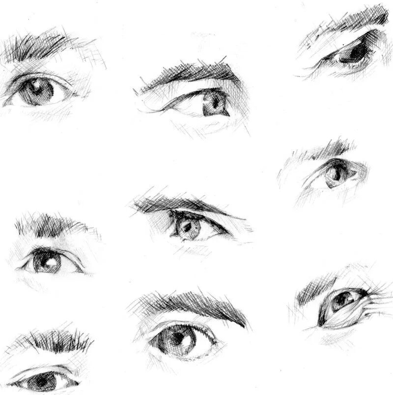 Виды рисунков глаз. Глаз сбоку референс. Мужские глаза карандашом. Мужские глаза скетч. Глаза нарисованные мужские.