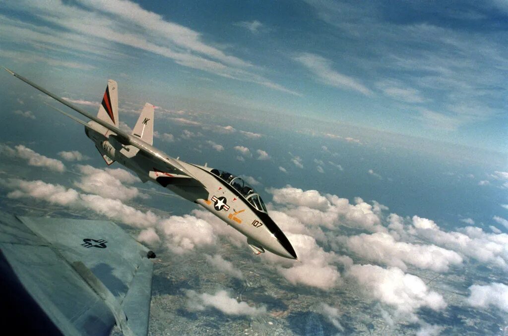 Найти самолет в реальном. Самолет f-14a tomcat.