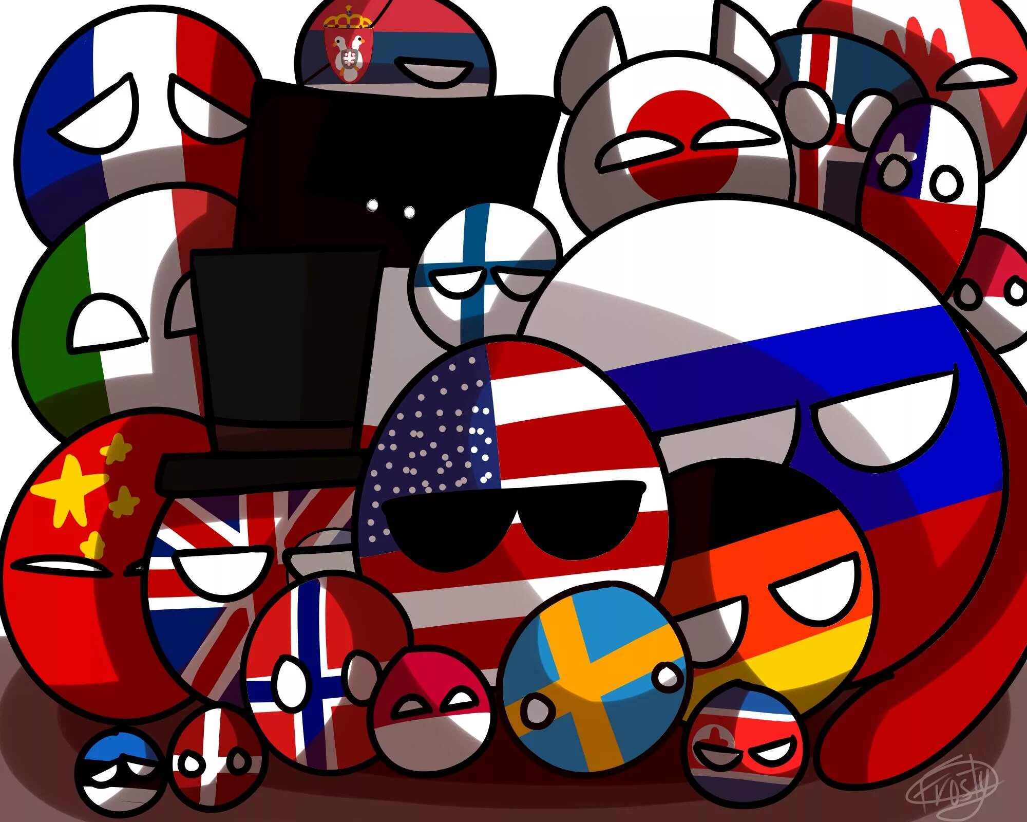 Ну все страны. Кантриболз каноны Содружество. Коммунистическая Польша Countryballs. Кантриболз Франция. Кантриболз 1991.