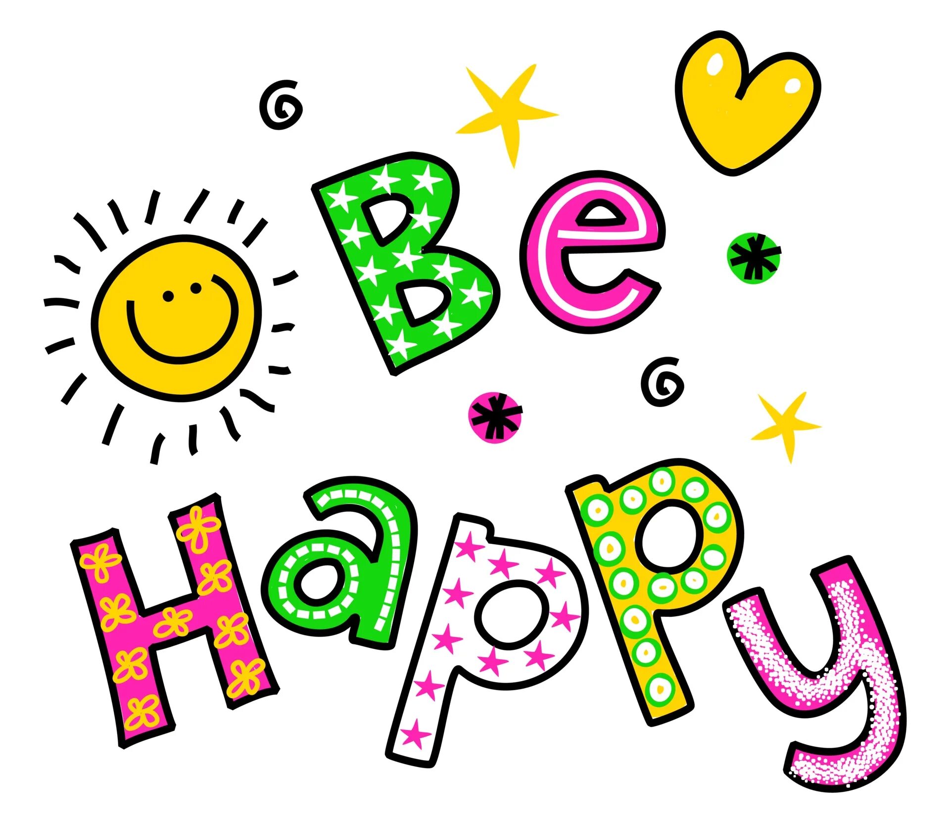 Be happy com. Цветная надпись Happy. Наклейки be Happy. Be Happy на прозрачном фоне. Be Happy надпись.