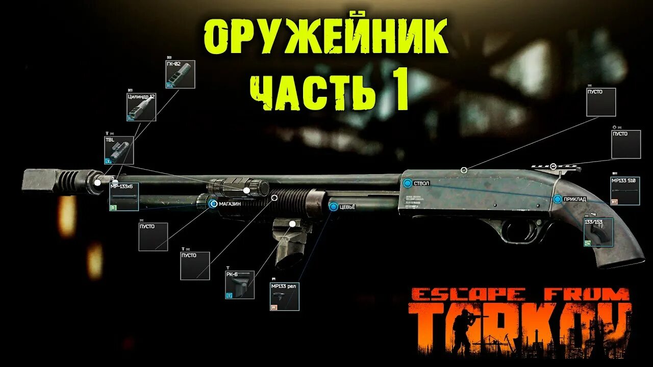 MP-133 Тарков сборки. Мр133 Тарков квест механика. Механик Тарков оружейник 1. Задание механика Тарков мр133. Лендлиз тарков часть 1 0.14