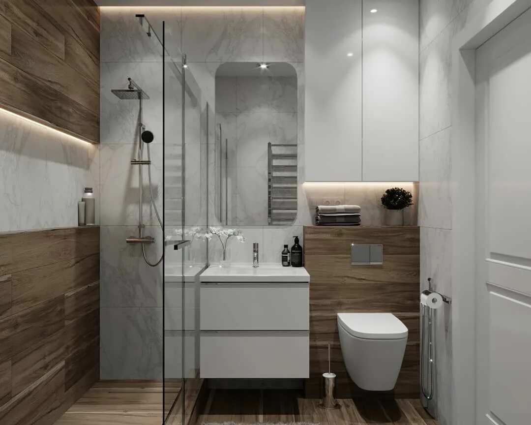 дизайнерская ванная комната. красивые ванные комнаты. современная ванная комната. совмещенная ванна с туалетом в современном стиле. интерьер санузла.