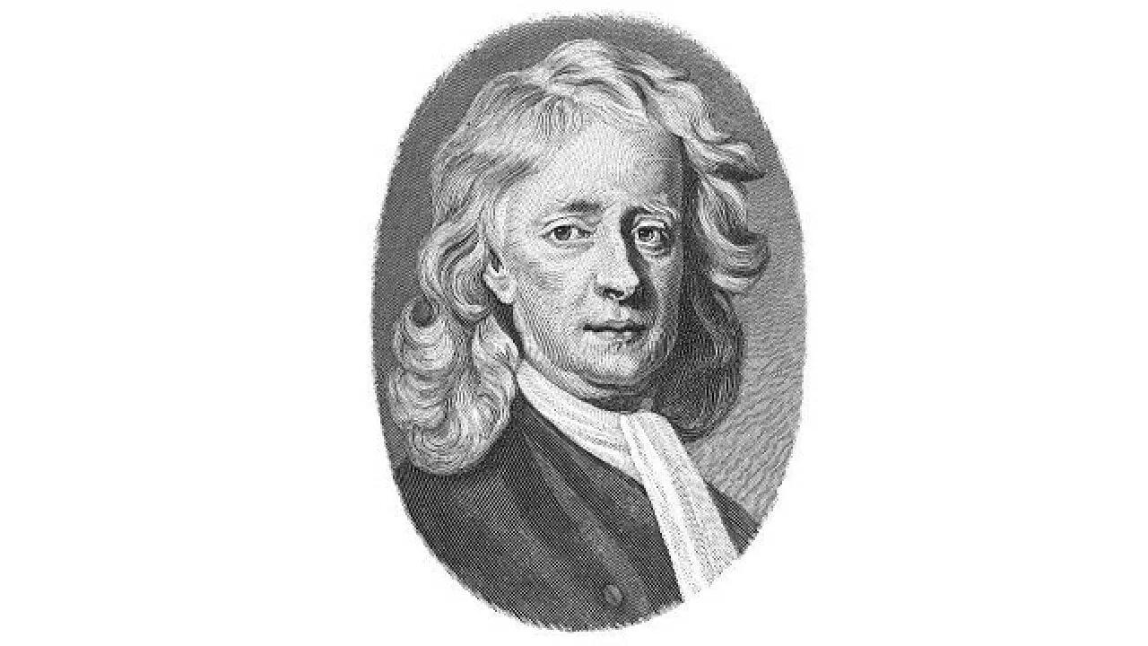 Ньютон портрет. Sir Isaac Newton. Связать ньютон