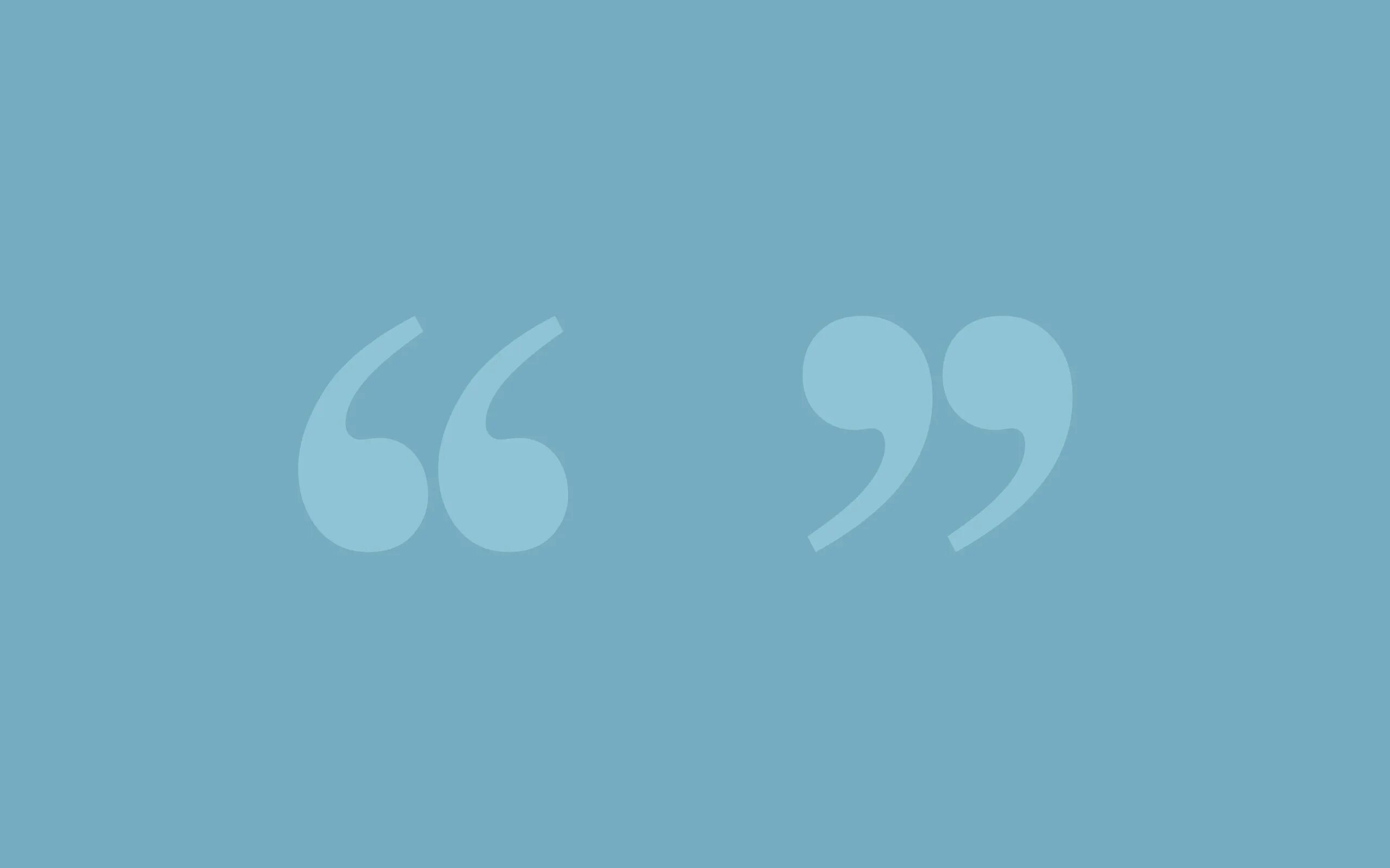Quotation marking