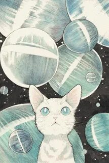 Эстетика котики нарисованные