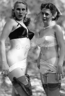 1940s-60s (4 x 6) Risque Repro Pinup RP- Two Women Take Off Panties and Bra eBay