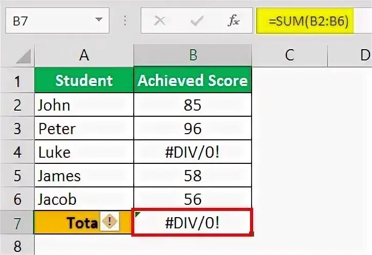 0 div 2. #div/0. что значит div в excel. div b = 0.
