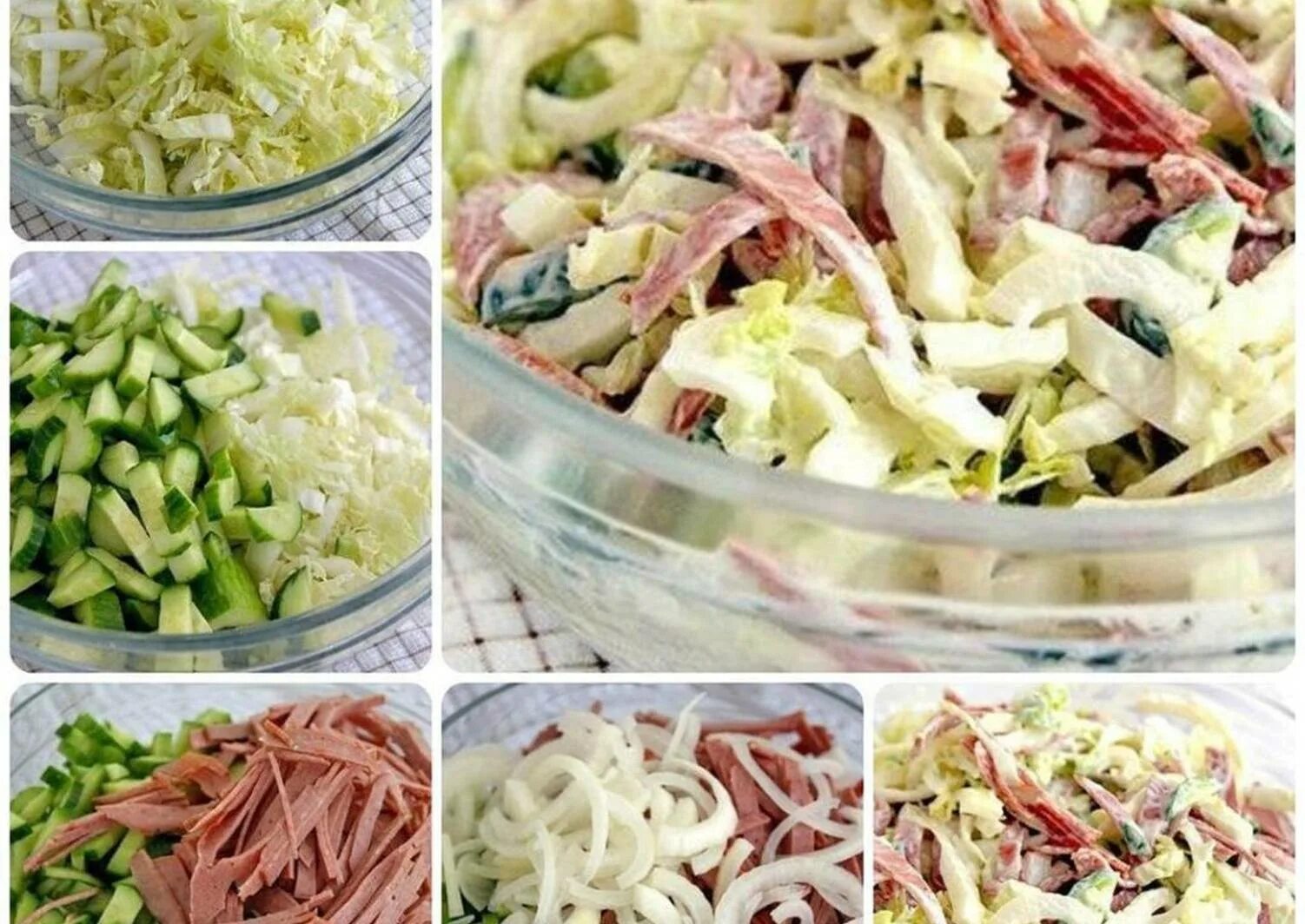 Салатики вкусные и простые. Быстрые салаты. Салаты лёгкие и вкусные. Летний салатик на скорую руку.