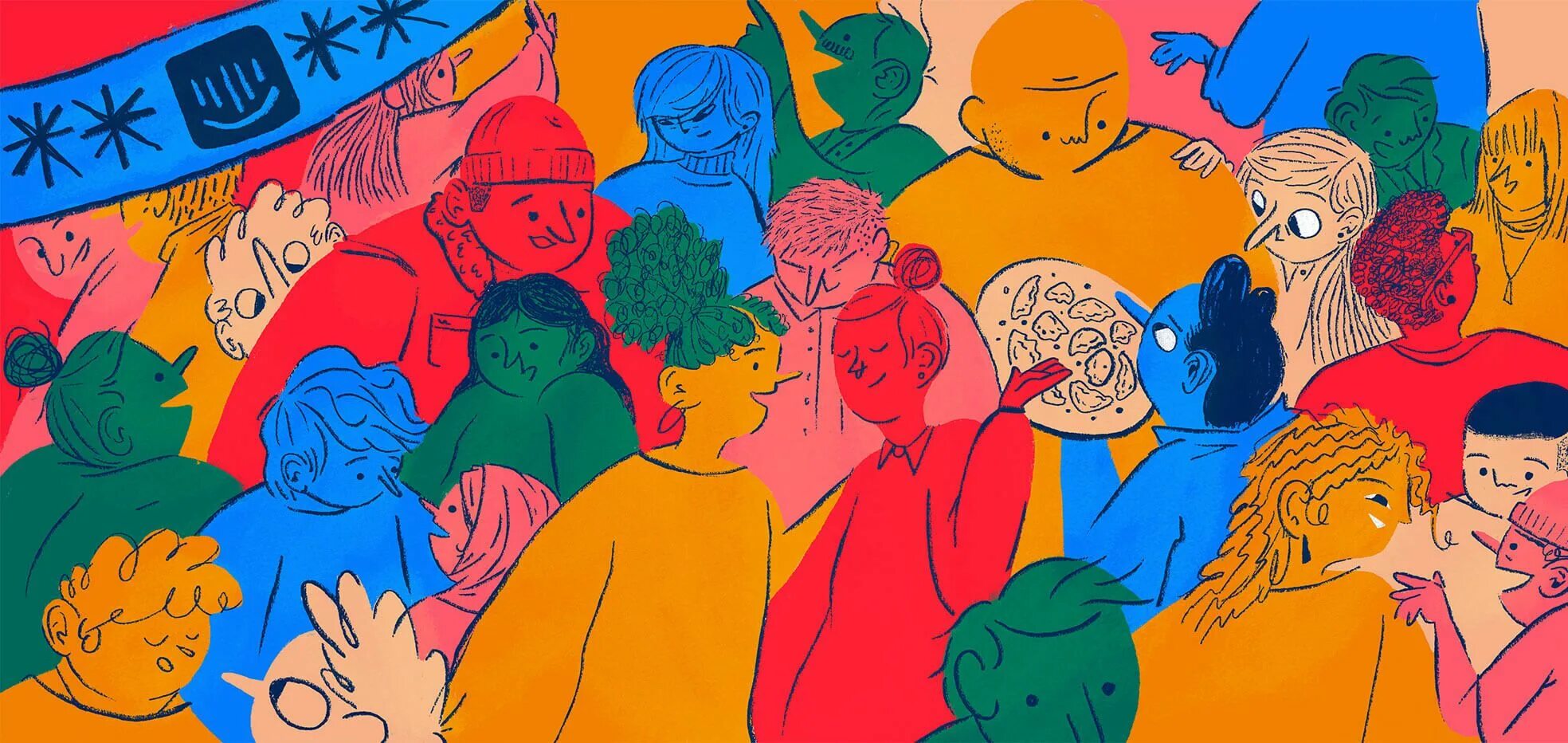 Belonging to a group