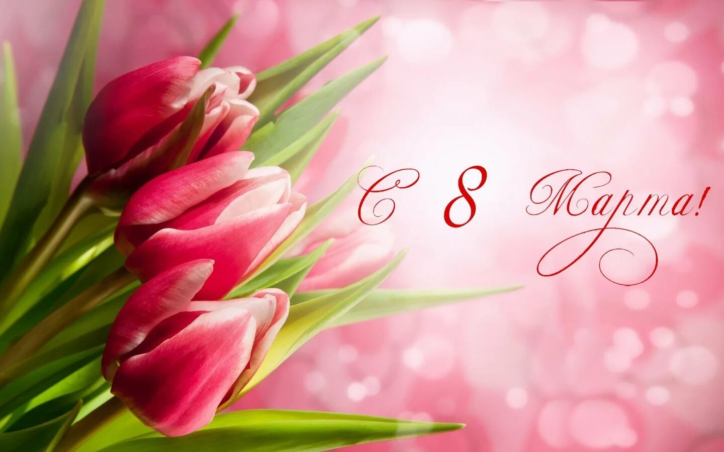 Поздравляю тебя с женским праздником весны. Поздравление с 8 Мартаэ.