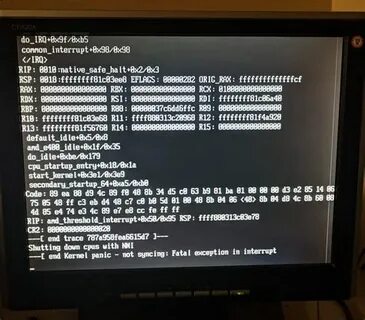 Kernel exception