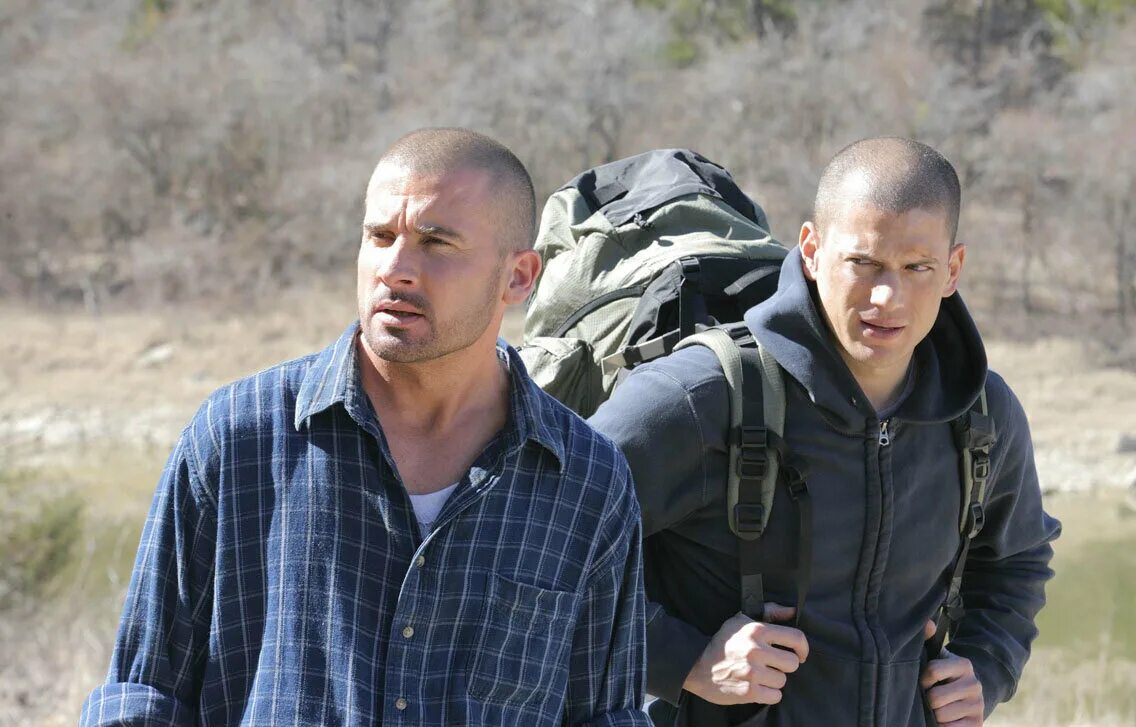 Wentworth Miller and Dominic Purcell. Wentworth Miller Prison Break.