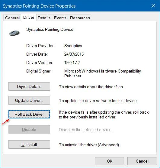 Программа pointing device. Synaptics pointing device driver. rollback driver. synaptics pointing device мышка. synaptics pointing device driver что это за программа.