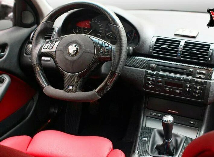 3. Салончик преобразился))) Текстурная покраска рулит! - BMW 3 series (E46), 2,2