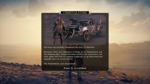 Mad max ошибка