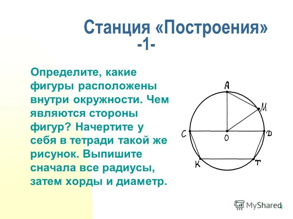 Линия в круге 5. Окружности с фигурами внутри. Хорда и диаметр окружности. Радиус и хорда. Окружность радиус диаметр хорда.