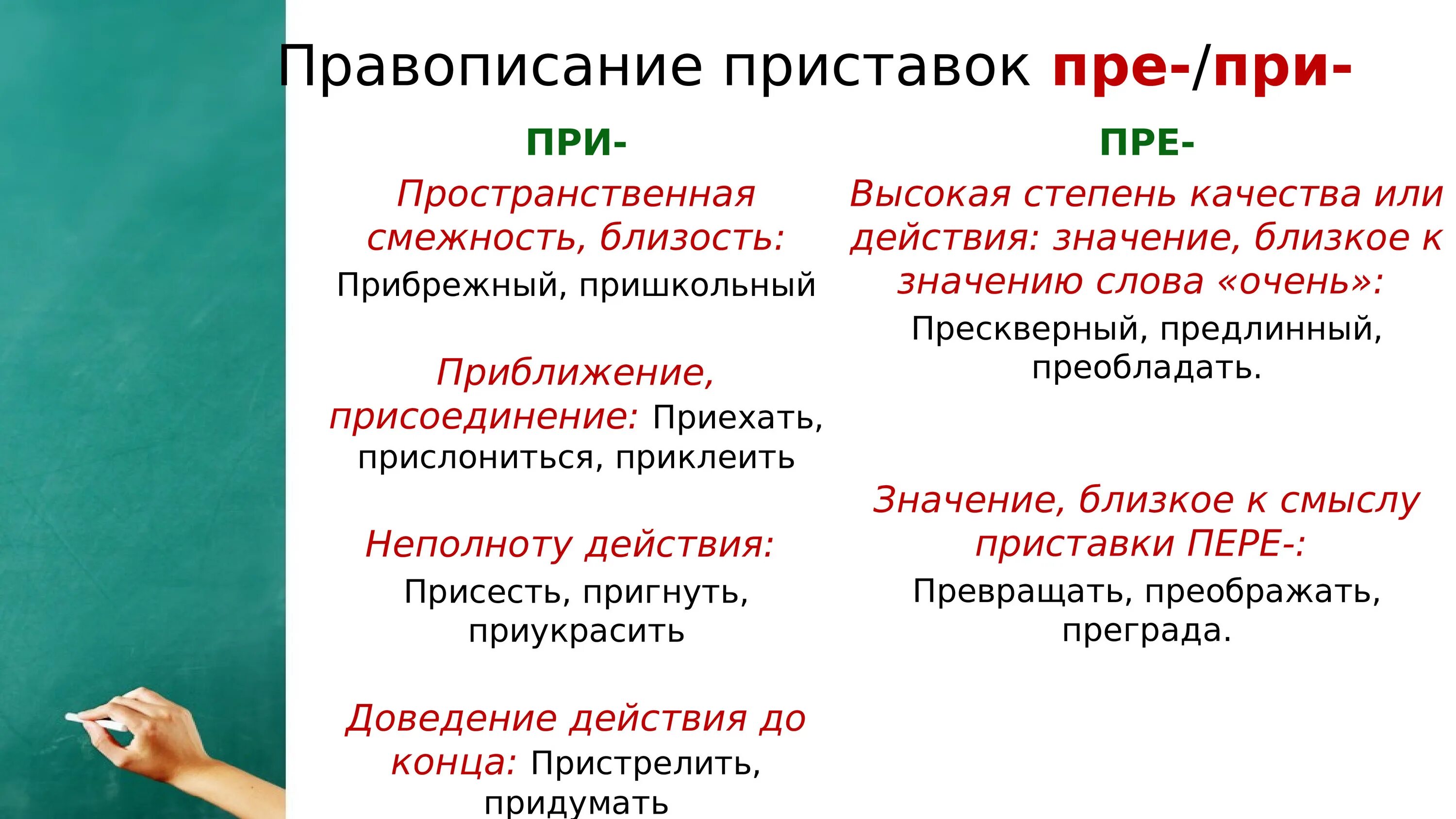 Приставки пре и при. Правописание приставки пре- правописание приставки при-. При ПРЕПРИСТАВКА значение. Значение приставки при. Правописание приставок при пре правописание слов