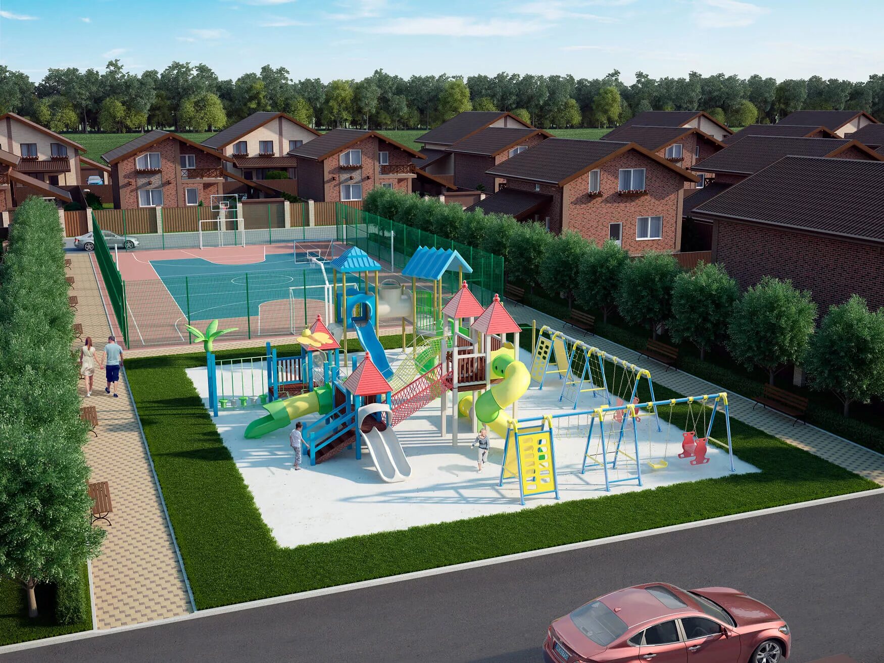 Кп детский. Кп киров. Детские площадки в коттеджных поселках. Детская инфраструктура в коттеджных поселках. Коттеджный поселок небо в кузьмолово.