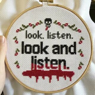 Stitch crossing
