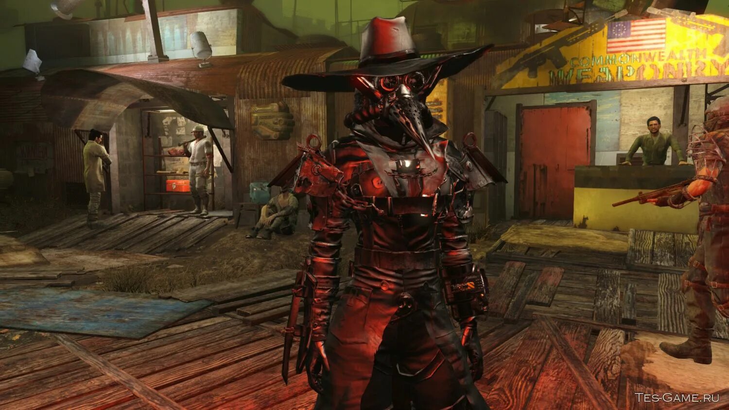 Fallout 4 speak of the devil. Ведьм фоллаут 4. охотник fallout 4. fallout 4 броня охотника. броня охотника фоллаут 4.