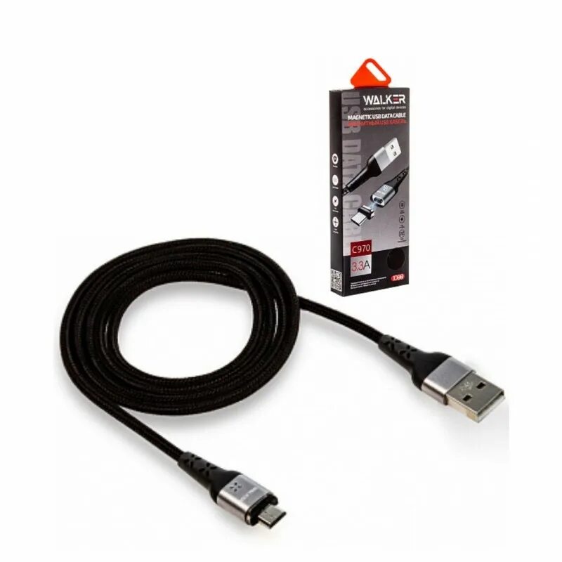 Walker type c. A-micro usb кабель walker. магнитный коннектор micro usb walker c970. walker кабель usb type магнитный. type-c walker c970.