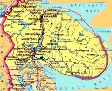 Где расположен мурманск