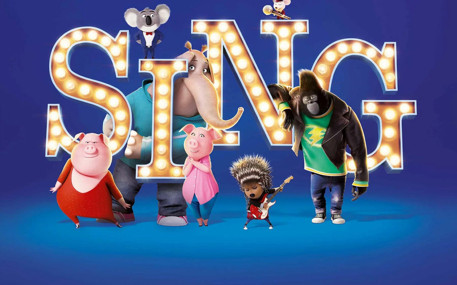 The sing part 2. Зверопой мульт. sing мультфильм. sing 2 персонажи. герои зверопоя 2.