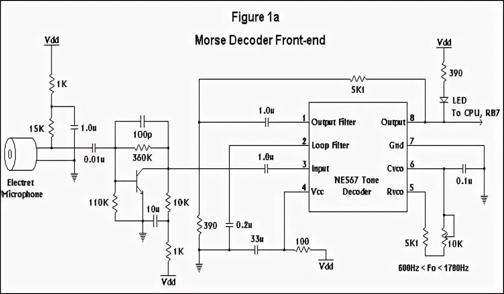 Morse decoder
