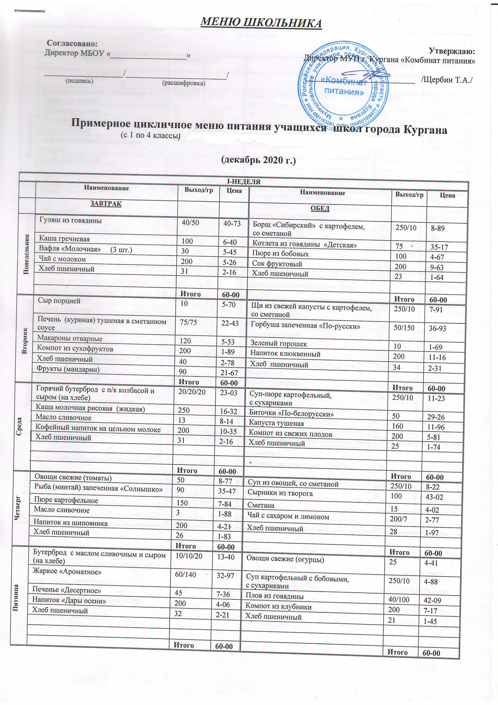 Цикличное меню. Примерное цикличное меню. присерное садичное меню. цикличное меню для организации питания обучающихся. цикличное меню для столовой.