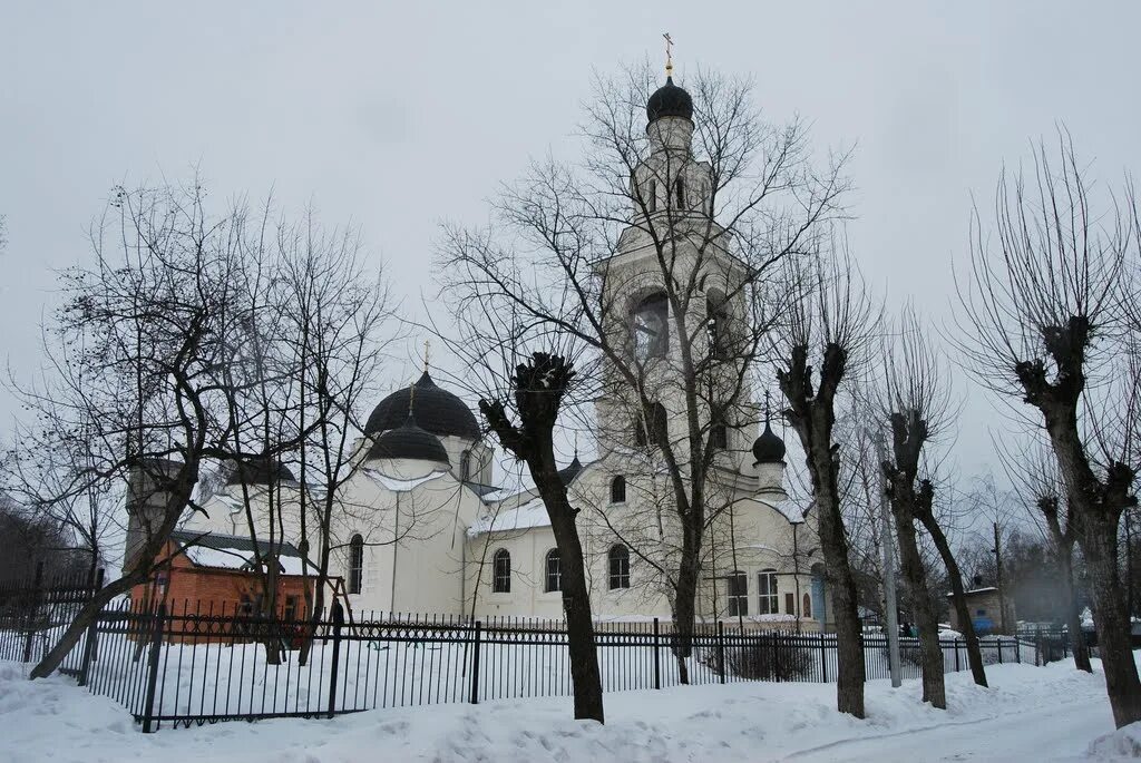 электроугли (московская область) храм. храм троицы живоначальной, г.