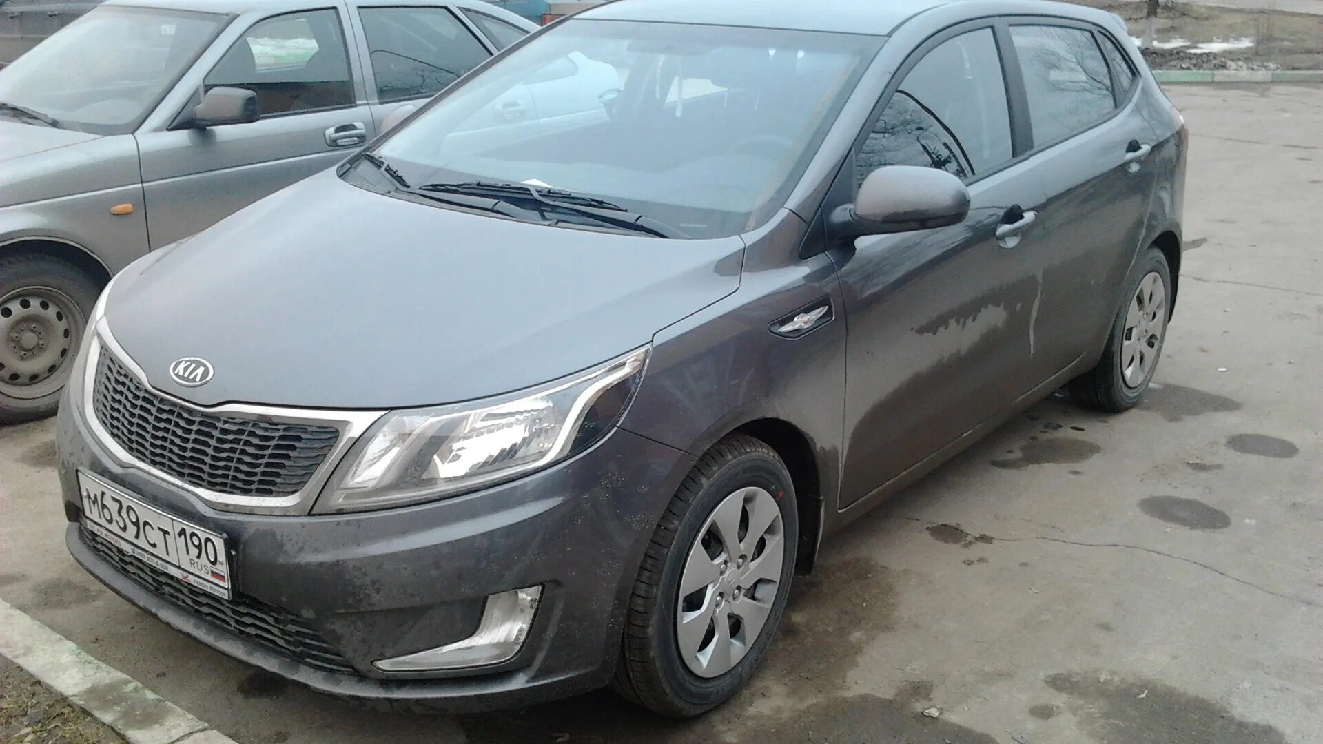 Как выглядит цвет мокрый асфальт Lada Приора седан 1.6 бензиновый 2013 Мокрый асфальт на DRIVE2
