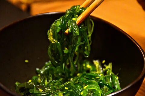Водоросли японская кухня