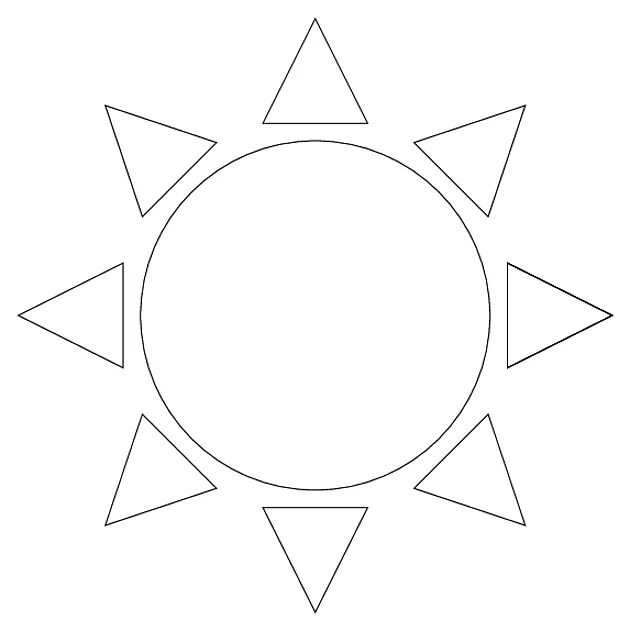 Sunrise Behind Clouds Coloring Page : Kids Play Color Sun coloring pages, Colori