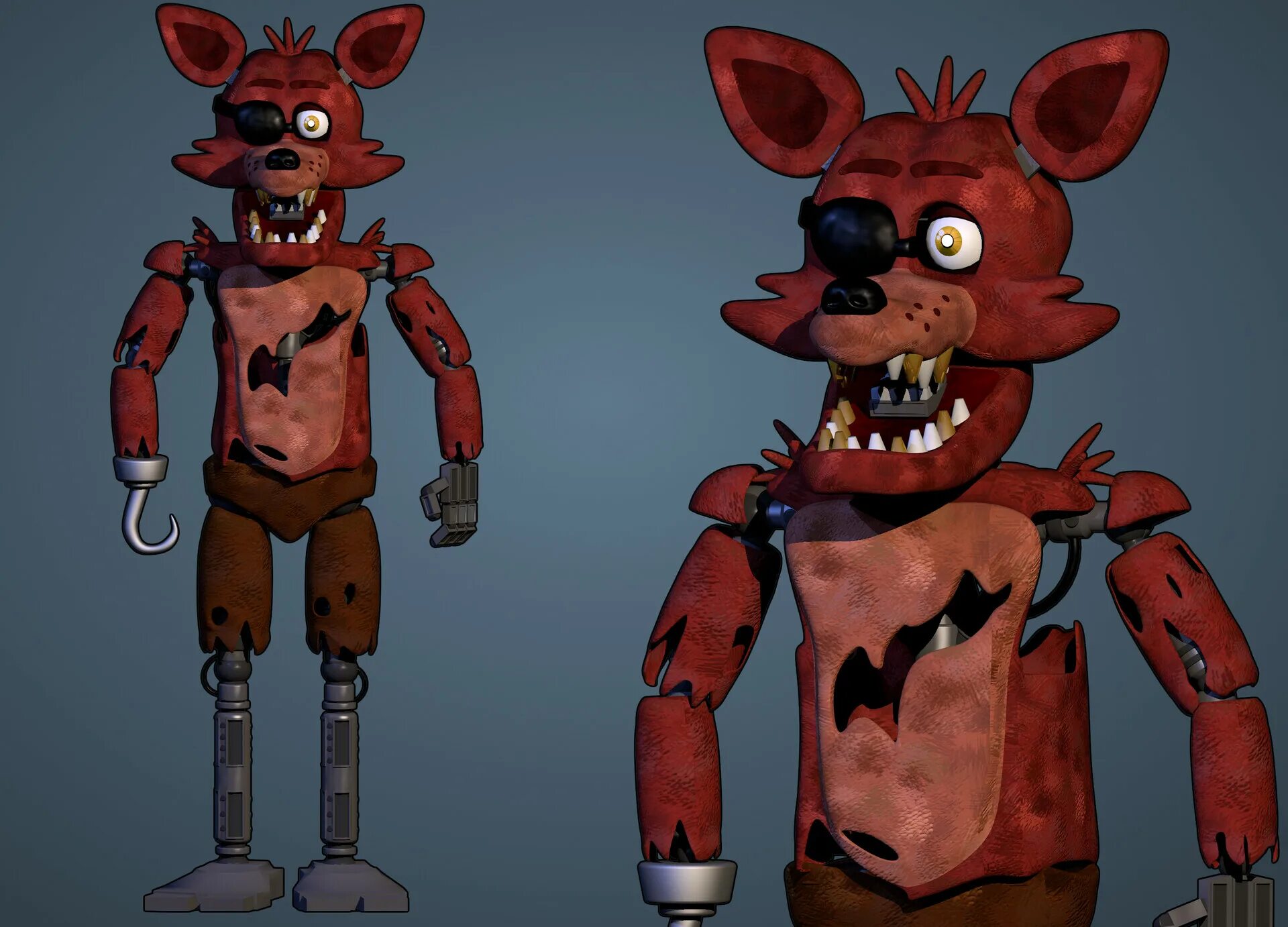 Аниматроники 3d