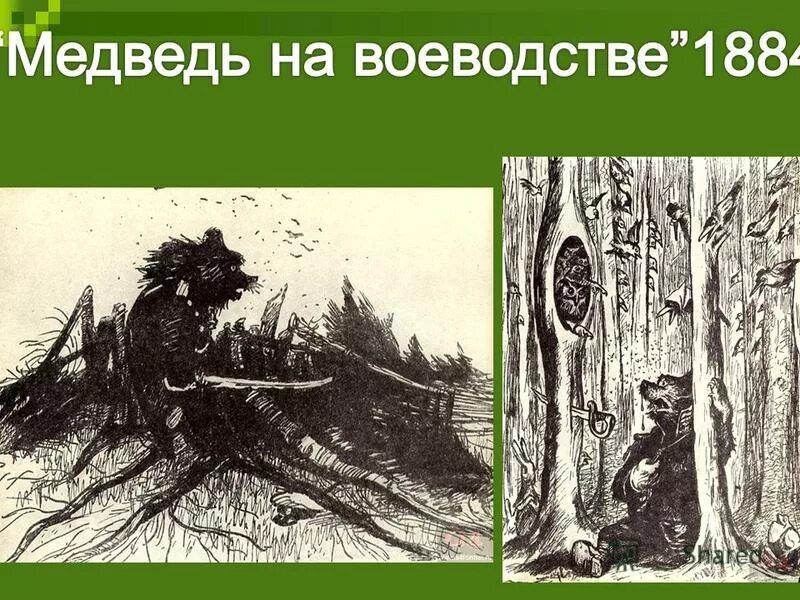 Сказка медведь на воеводстве. Медведь на воеводстве. Салтыков-Щедрин медведь на воеводстве. Щедрин медведь на воеводстве.