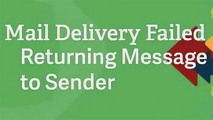 Delivery to the following recipients failed