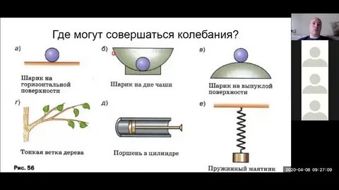 Конспект по физике 11 класс механические колебания