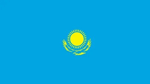 Голубой флаг казахстана