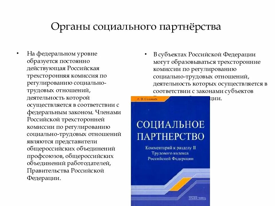 Принципы социального партнерства доклад. Органы социального партнерства. Признаки органов социального партнерства. Федеральный уровень социального партнерства. Органы соц партнерства на федеральном уровне.