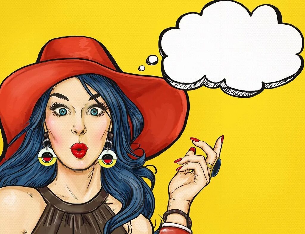 Удивленная девушка арт. Нарисованные девушки в стиле поп-арт. Иллюстрации в стиле комиксов. Рисуй удивляй. Рисуй удивляй.