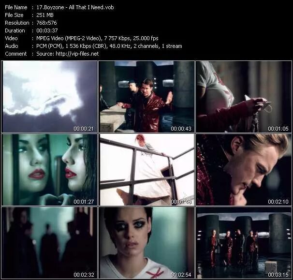 I need you to let me that. Boyzone all that i need. tezfiles. michael buble cry me river vob.