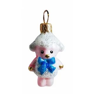 Елочная игрушка барашек